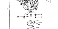 Carburetor Sr540d-E-F