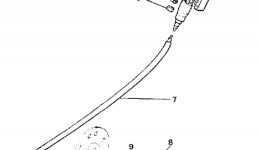 Измерительные приборы для снегохода YAMAHA BRAVO T (LONG TRACK) (BR250TS)1992 г. 