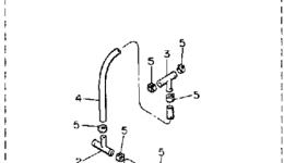 Cooling Kit (Optional Parts) для снегохода YAMAHA ENTICER LTR (LONG TRACK+REVERSE) (ET400TRN)1989 г. 