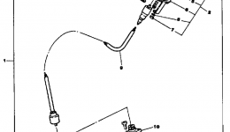 Tachometer Kit (Alternate Part) for снегохода YAMAHA ET300G1983 year 