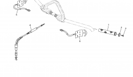 Устройство дистанционного управления / Кабеля для снегохода YAMAHA SRVIPER S TX DX (SR10SDFR)2015 г. 
