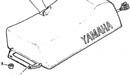 SEAT for снегохода YAMAHA BRAVO LT (BR250TU)1994 year 