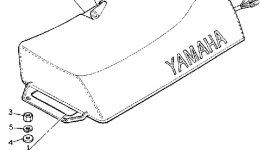 SEAT для снегохода YAMAHA BRAVO T (LONG TRACK) (BR250TS)1992 г. 