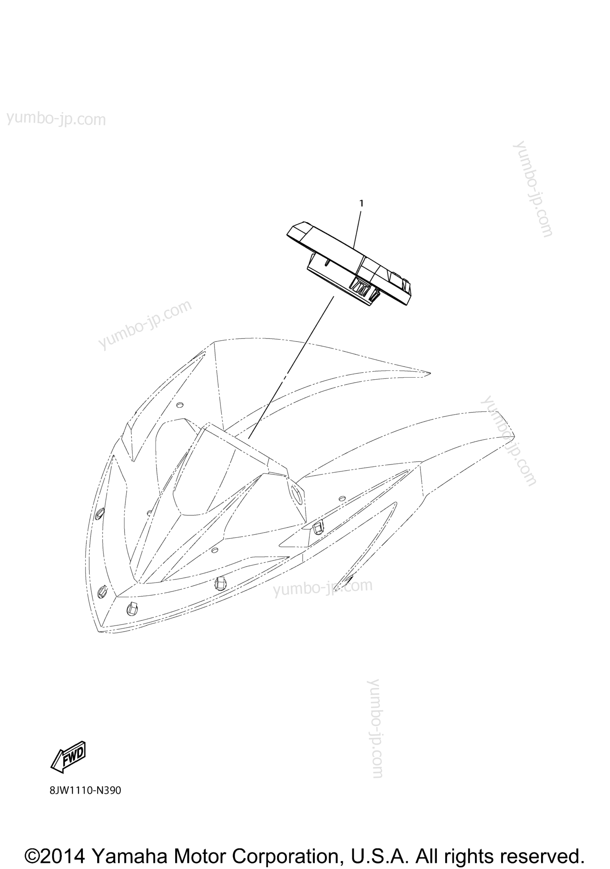 Измерительные приборы для снегоходов YAMAHA SRVIPER X TX LE (SR10XLFO) 2015 г.