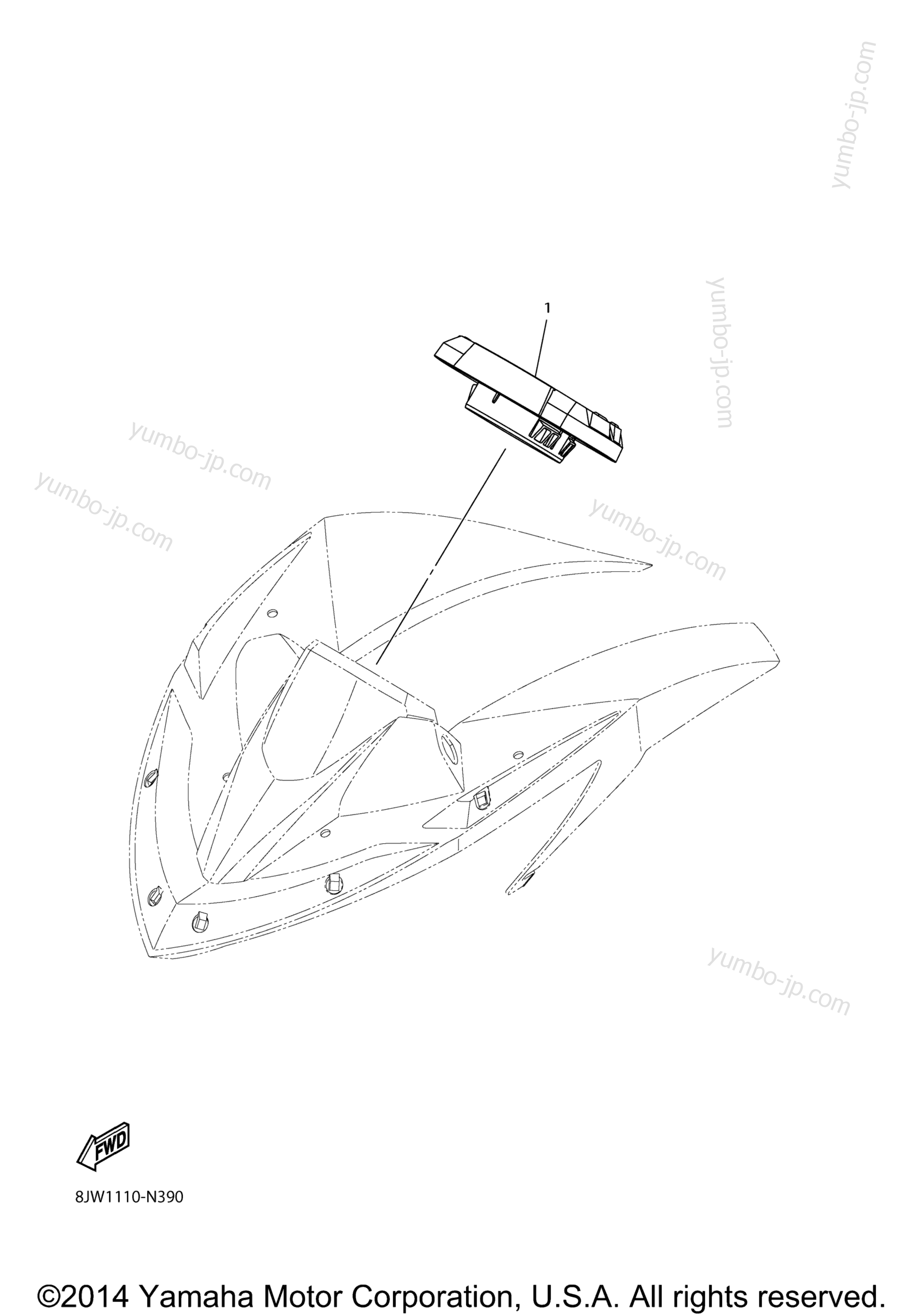 METER for snowmobiles YAMAHA SRVIPER XTX_SE (SR10XSER) 2014 year