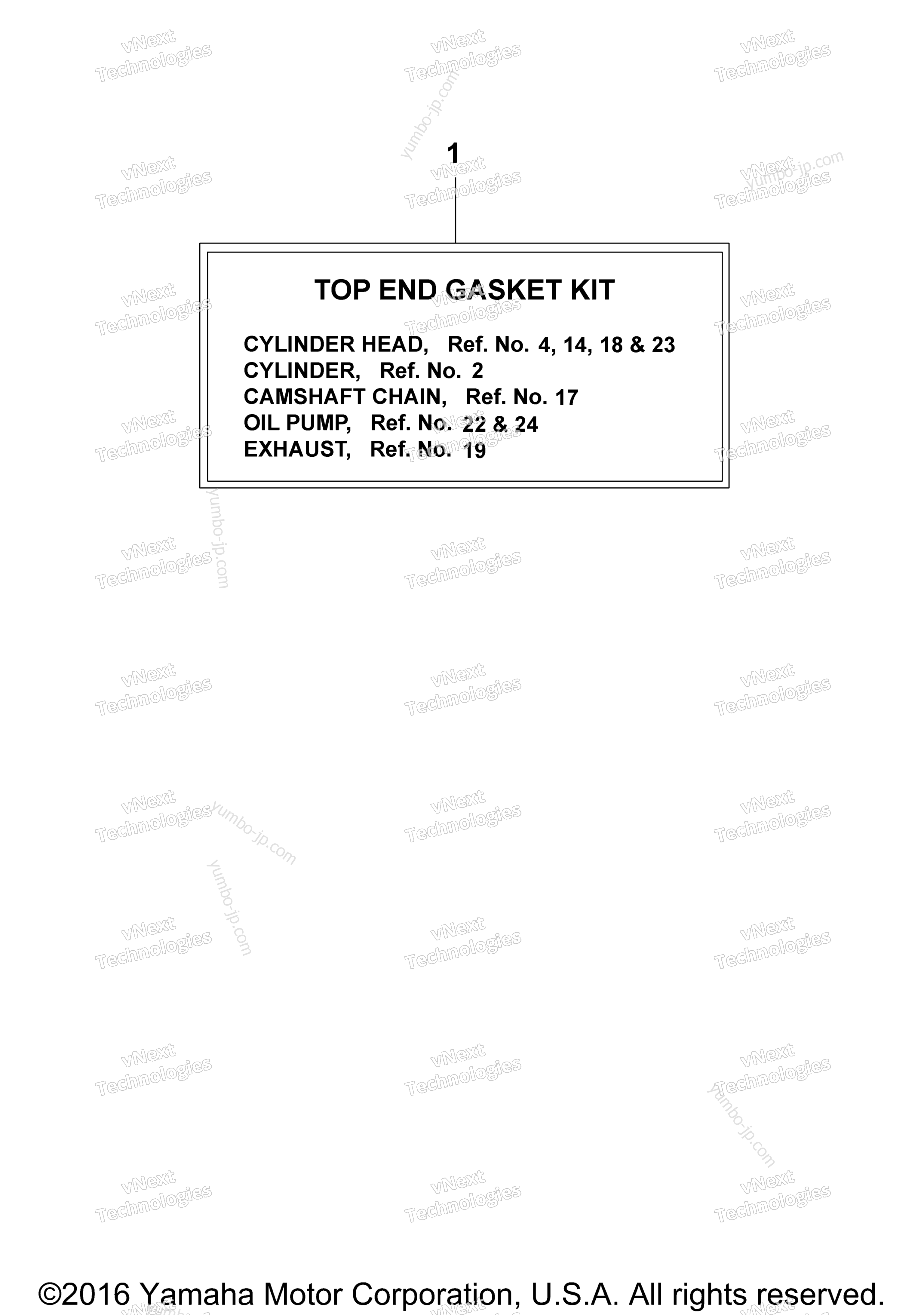 Alternate Parts for UTVs YAMAHA RHINO 700 FI DUCKS UNLIMTED (YXR70FDUX) 2008 year