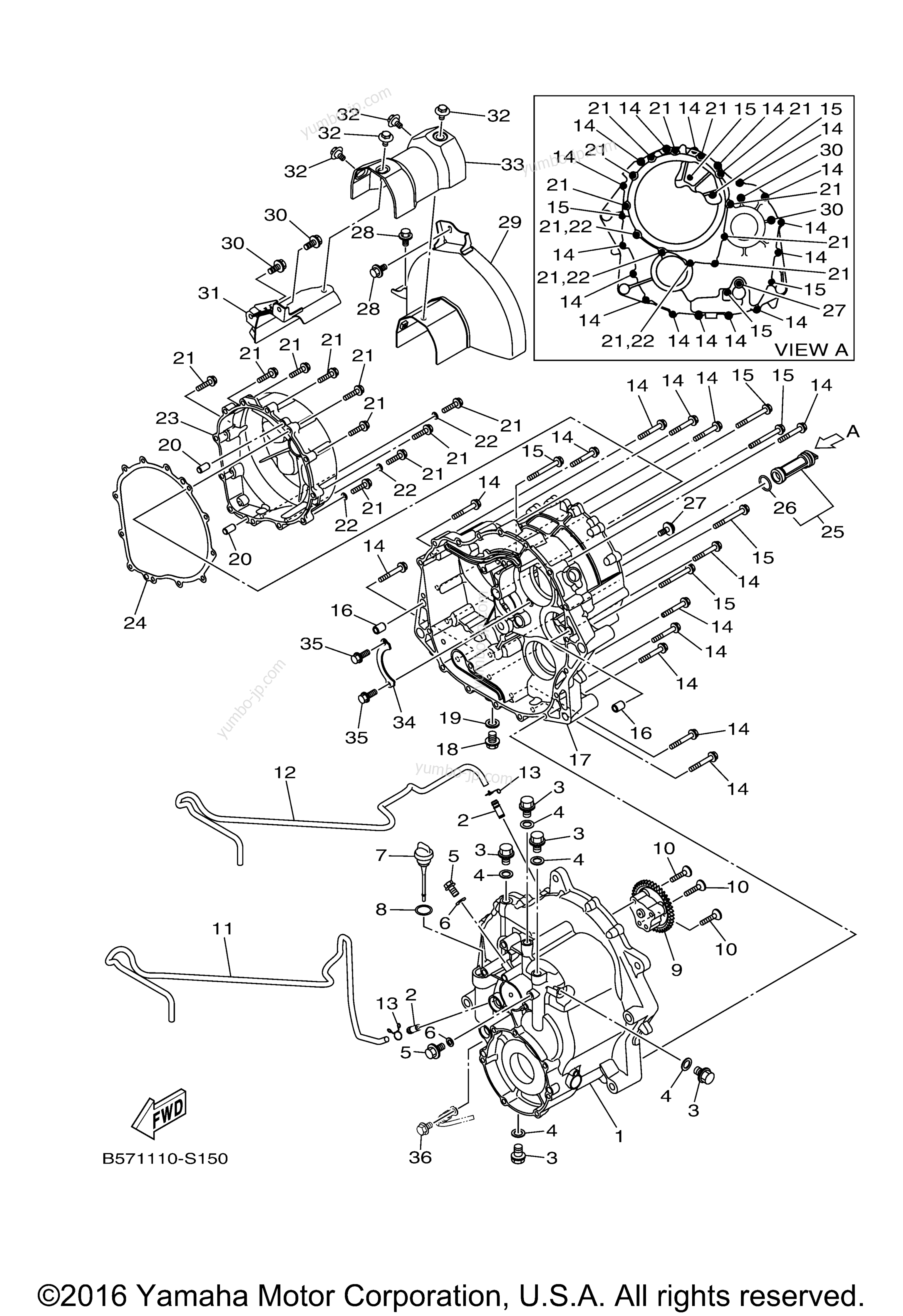 Transfer for UTVs YAMAHA YXZ1000R EPS SS (YXZ10YEXHO) 2017 year