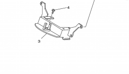 Steering 2 для гидроцикла YAMAHA WAVE RUNNER GP760 (GP760X)1999 г. 