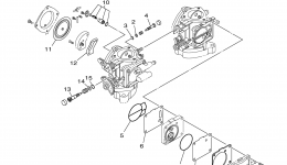 Repair Kit 2 для гидроцикла YAMAHA WAVERUNNER SUPER JET (SJ700BP)2015 г. 