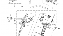 Steering 1 for гидроцикла YAMAHA WAVERUNNER FZS (GX1800AN)2014 year 
