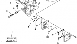 Repair Kit 2 for гидроцикла YAMAHA WAVE RAIDER (RA700S)1994 year 