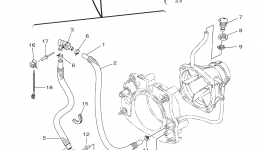 Hull & Deck для гидроцикла YAMAHA FX CRUISER HO (FB1800A-P)2015 г. 