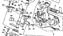 Steering 1 for гидроцикла YAMAHA WAVE RUNNER III (WRA650R)1993 year 
