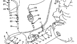 Oil Pump (For Oil Injection) для гидроцикла YAMAHA WAVE RUNNER VXR (WRB650R)1993 г. 