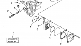 Repair Kit 2 для гидроцикла YAMAHA WAVE VENTURE (WVT700T)1995 г. 