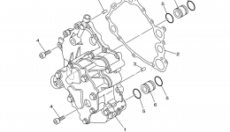 Масляный насос для гидроцикла YAMAHA VXS (VX1800K)2011 г. 