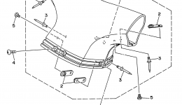 Steering 2 для гидроцикла YAMAHA WAVE VENTURE 700 (WVT700U)1996 г. 